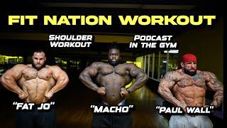 FIT NATION WORKOUT | TRAINING HARD AND SHOOTING THE SHYT