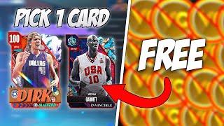 THE BEST FREE CARDS IN NBA 2K24 MYTEAM RIGHT NOW! FREE INVINCIBLES!