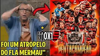 CRAQUE NETO REAGIU AO FLAMENGO CAMPEÃO DA COPA DO BRASIL "FOI AMASSO" ATLETICO-MG 0X1 FLAMENGO