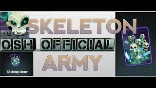 Clash of wizards epic skeleton army!!!
