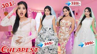 I Ordered 10 CHEAPEST Bridal Dresses *Christian*    Starting Rs. 301/-  @SwissBeautyCosmetics