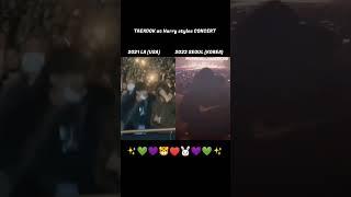 Taekook at hs concert 2021-2023️ #taekook #vkook #bts #kookv