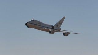 SOFIA 747SP Edwards AFB 2022