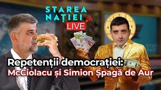 Repetenții democrației: McCiolacu și Simion Șpagă de Aur | SN Live 21 octombrie 2024