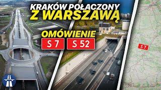 Opening of the motorway from Krakow to Warsaw together with the Krakow bypass