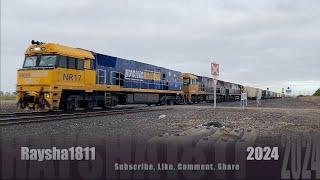 7AM5 - NR17-NR93-NR20 (Freight) Gheringhap - Australian Trains by Raysha1811