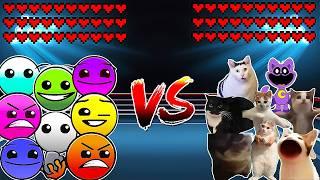 10 FIRE IN THE HOLE vs 10 Cats! Meme battle