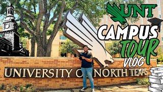 University of North Texas- Campus Tour #vlog #telugu #msinusa #unt