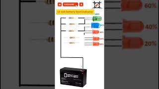 12v battery level indicator|| Saurabh technical|| #viral #trending #shorts #short #changeoverswitch