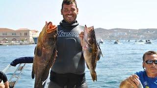 SEGUNDA JORNADA. Seleccion Española de Pesca Submarina, SYROS 2016