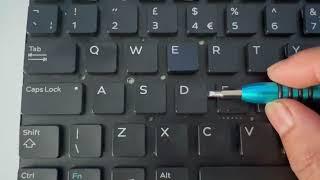 How to fix replace keyboard key for dell laptop