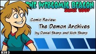 Webcomic Beacon #383: Comic Review: "The Demon Archives"