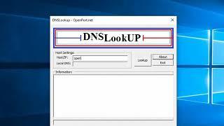 DNS Lookup Tool