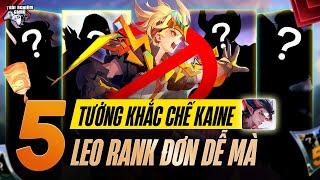 Liên Quân Top 5 Tướng Khắc Chế Kaine Sát Thủ Rank Đơn Mùa S4 2024 | Trải Nghiệm Game