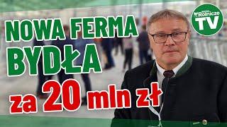 Mają 5 000 szt. bydła w 6 fermach. Postawili nową oborę za 20 mln zł!