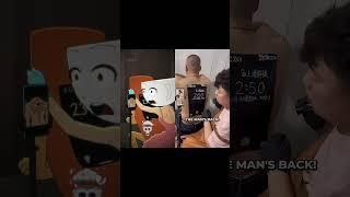 Advanced tattoo Original VS Animation #2 (Brainrot Animation) @fash