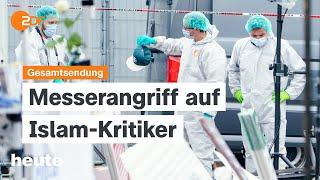 heute 19:00 Uhr 31.5.24 Messerangriff in Mannheim, Einsatz deutscher Waffen, Trump-Urteil (english)