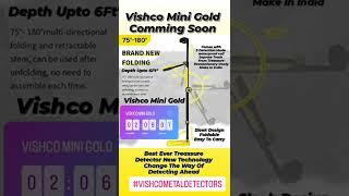 Vishco Mini Gold Gold Detector Metal Detector Comming Soon