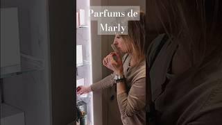 Checking out the Parfums de Marly collection. 