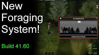 Project Zomboid NEW FORAGING System! | Multiplayer Build 41