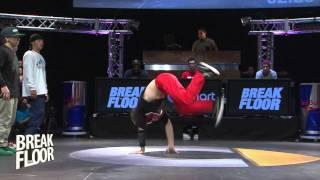 Dream Team Japan vs Wanted Posse | QUARTER CREW BATTLE | BREAK THE FLOOR 2012 DAY 2