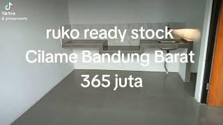 Ruko murah ready stock Cilame Bandung Barat 365 juta strategis #jualruko #bandungbarat #ngamprah