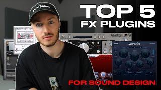 My TOP 5 FX Plugins for Sound Design | Taska Black: In The Studio