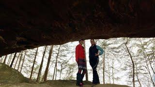 Red River Gorge Kentucky, Triumph, Stargap, and Double Arch