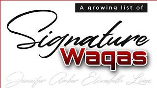 Creative & Stylish Signature of " Waqas " by | Dr Ali Hassan