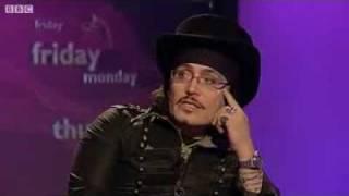 Adam Ant On Reunions of Stone Roses & Take That - BBC This Week