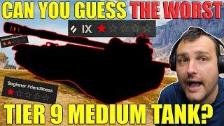 Can You Guess Possibly the WORST Tier 9 Medium Tank?! | World of Tanks