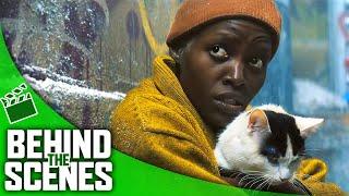 A QUIET PLACE: DAY ONE | Lupita Nyong'o's Feline Encounter with Schnitzel and Nico