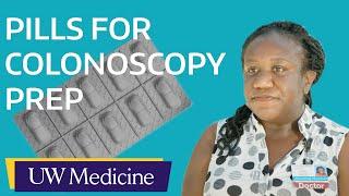 Taking a pill to prep for a colonoscopy | UW Medicine