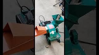 Small wood crusher with big power