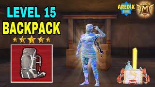 I really need level 15 backpack for those loots/ Infinite loot / PUBG MOBILE METRO ROYALE