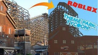 Ghost Rider in Theme Park Tycoon 2 | Knotts Recreation Ep.1