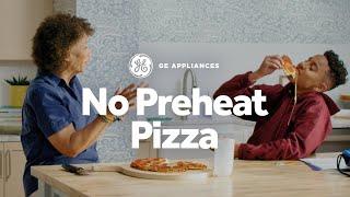 GE Appliances Range with No Preheat Pizza