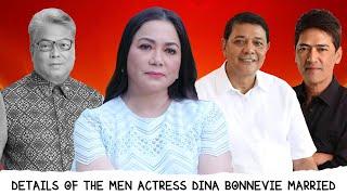 Details of the three men that Actress Dina Bonnevie married.