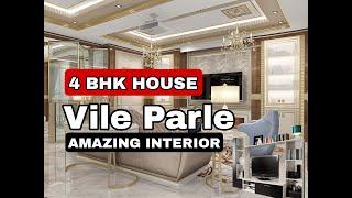 Luxurious 4 BHK Apartment Designed By Kolhatkar Interior Studio,Vile Parle #design  #interiordesign