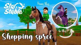  BUYING 6 HORSES + LIFETIME STAR RIDER ?! -  Star Stable Online shopping spree