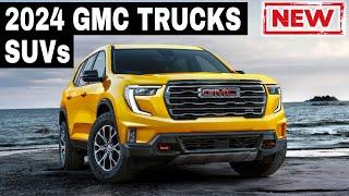 NEW GMC Vehicles in 2024: Premium Alternatives to Ford and Chevrolet Trucks & SUVs