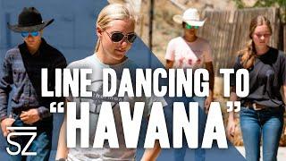 Learn to Line Dance with Music to "Havana" by Camila Cabello