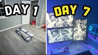 Day 1 of Building My DREAM GAMING Setup!!!