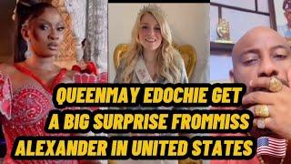 QUEENMAY EDOCHIE GET A BIG SURPRISE FROM MISS ALEXANDER IN UNITED STATES 