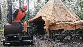 Winter Prep at the Wilderness Site - Wait till You See the Fire Pit!!
