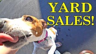 THE BEST THING ABOUT YARD SALES! Shop With Me! eBay Reselling