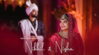 WEDDING HIGHLIGHTS |NIKHIL ️ NISHA I.... PRINCE PHOTOGRAPHY   7471176711..