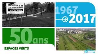 50 ans d'espaces verts - 50 ans du Conseil départemental du Val de Marne
