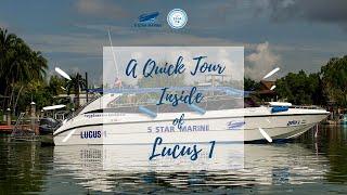 5 Star Marine Phuket Private Boat Hire | Lucus 1 Walk Through