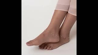 Purpleluck Elektra rose gold anklet